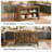 59 Inch Large Kitchen Island Table with 2-Tier Open Storage