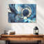 Avery gris et bleu abstrait-106308814