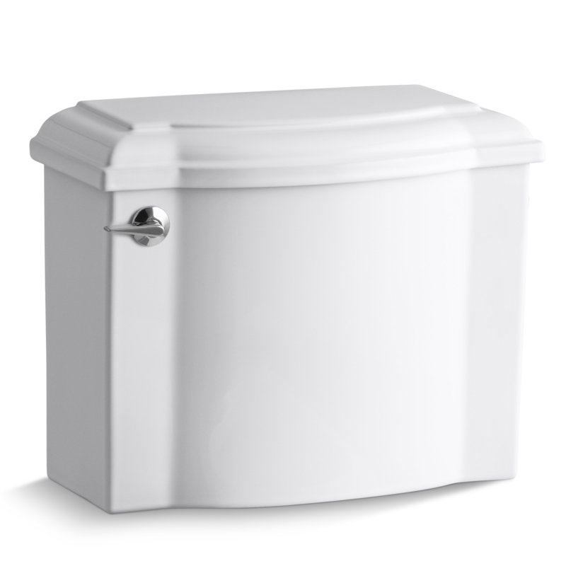 Devonshire 1.28 GPF Tank, Blanc