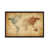 Toile encadrée de bois rustique foncé