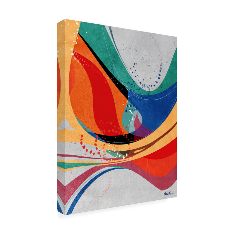 Bolog Ishita Banerjee Heat Wave Canvas Art, 32" H x 24" W