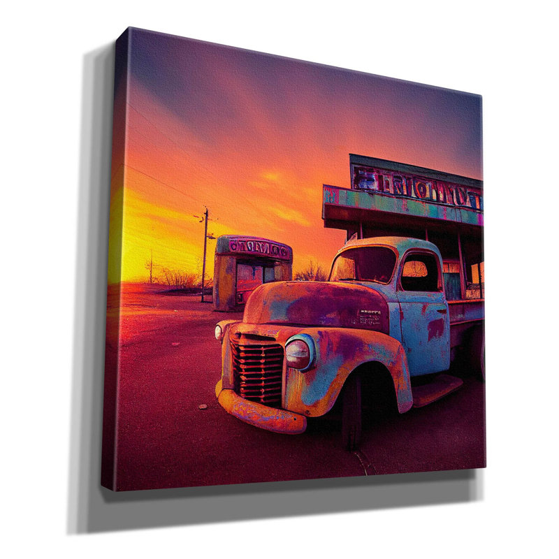 «Win 66 Porter» par Ray Heere, art mural sur toile, H 37 po x l 37 po x P 1,5 po