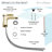 Monaco Single Hole, Single-Handle, Bathroom Faucet-51958862
