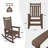 Wolak HDPE Rocking Adirondack Chair-1727373194