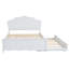 Wood Platm Bed With Headboard And  Trundle