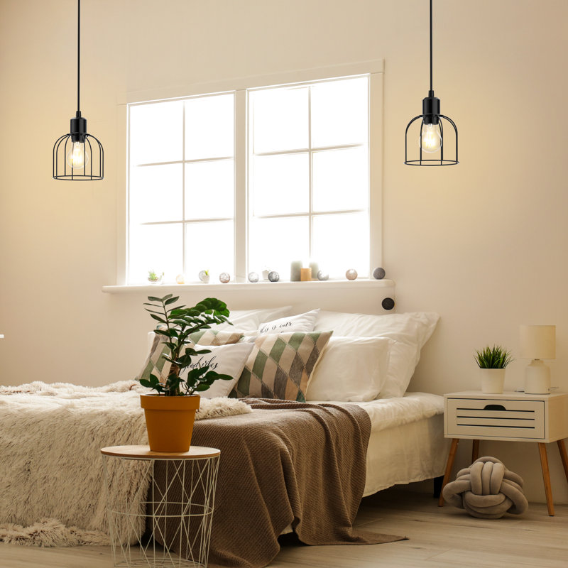 Reeanna 1 - Light Black Single Pendant Lighting