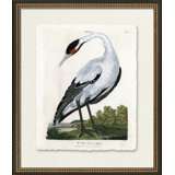 Medium White Crane Painting