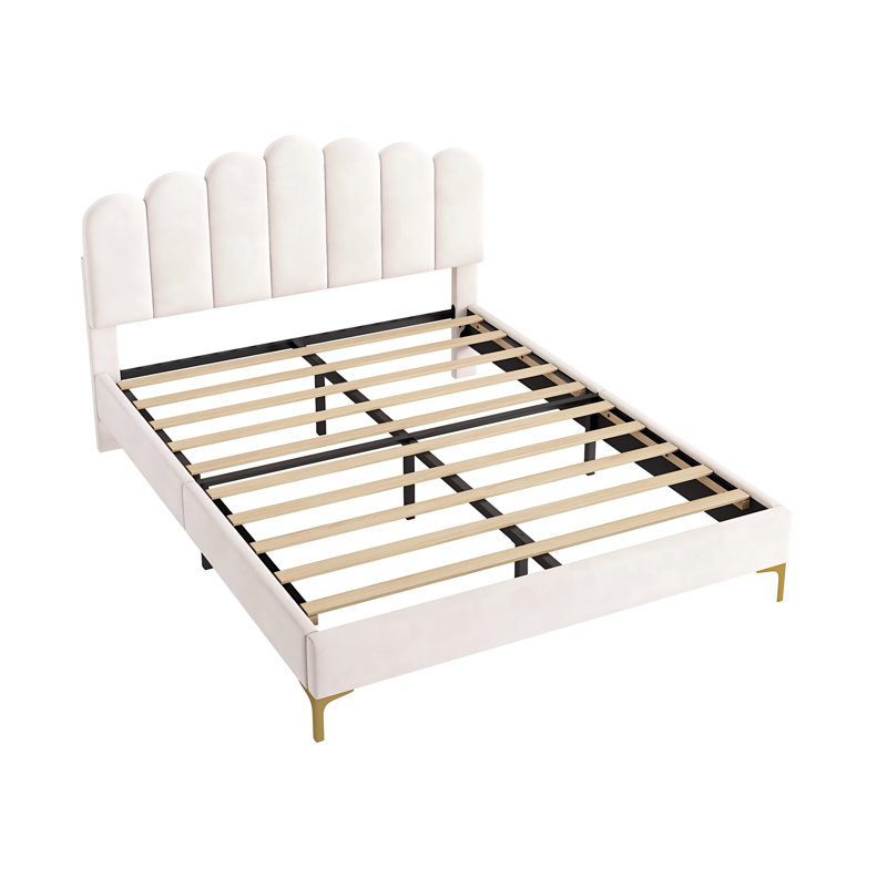 Upholstered Bed, Double (4'6)
