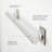Coronado Modern Grab Bar with Square Flanges-77313167-77313168