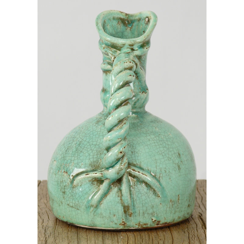 Ceramic Beverage Dispenser, Blue