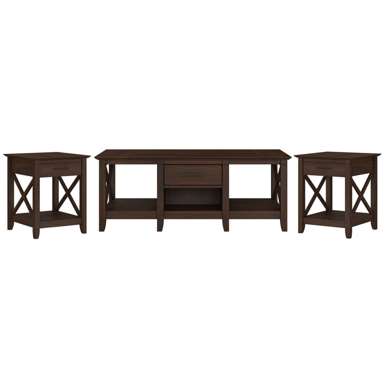 Ensemble de tables basses 3 pièces Huckins