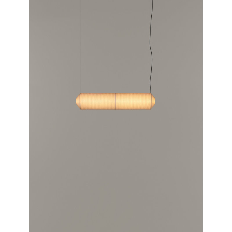 Tekiò Horizontal Pendant, 206.7" H x 47.2" W x 9.8" D, 56 W