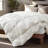 All Season Down Feather Fiber Comforter Duvet Insert with 8 Corner Tabs-145901952-149378824