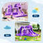 Château gonflable avec glissade et soufflerie d'air - Château gonflable pour enfants-128337044
