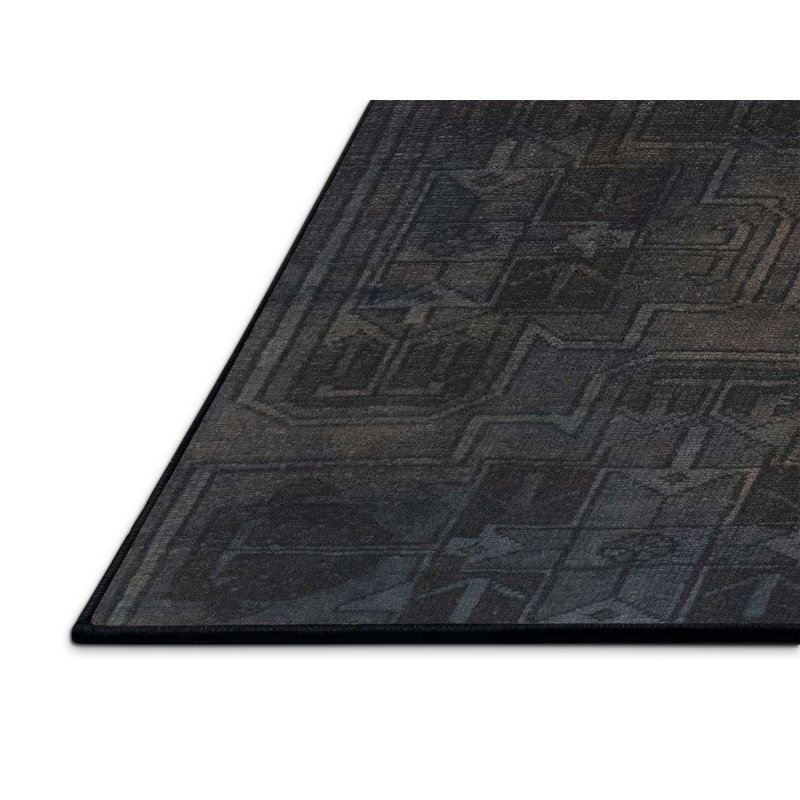 Abstract Indoor Rug, Rectangle 8' x 12'