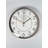 Elegant Decorative Wall Clock, Bronze Color, 13.8 x 13.8 inches | 100% Plastic with Real Glass Cover, Thickness: 1.8 inches | Perfect for Living Room, Bedroom, or Office Decor, Stylish and Functional Timepiece-105524112