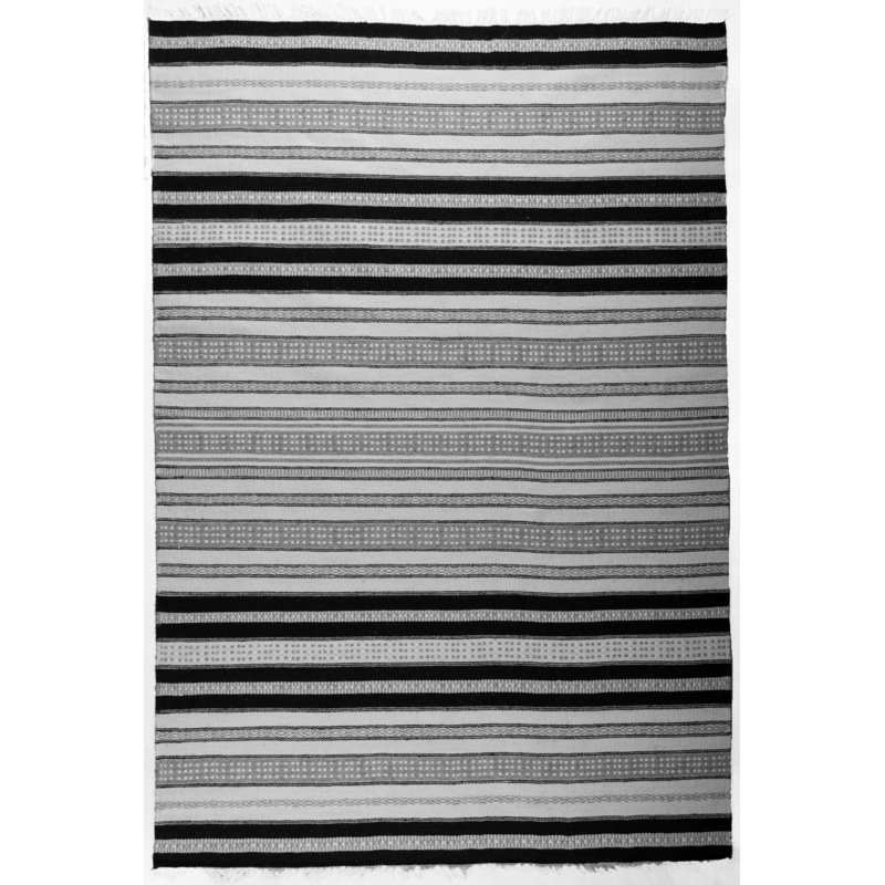 Caldina Striped Hand Woven Area Rug, Rectangle 140 x 200cm