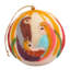 3.3'' Handmade Wood Ball Ornament