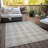 Colzie Flatweave Checkered Indoor / Outdoor Rug-109583115