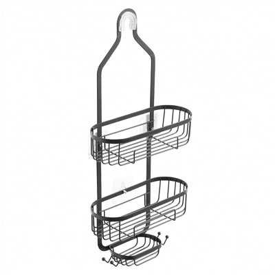 Shower Caddy 3-Tier Hanging Bathroom Shower Storage Organization Shelves Rack