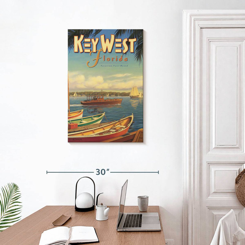 Hannes Key West, Floride, H 30 po x l 20 po