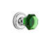 Classic Rosette with Waldorf Emerald Door Knob-1081425496