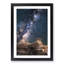 Starlight over Desert Rocks - Framed Print-55615540-55615535