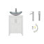 Ensemble de meuble-lavabo simple 24 po Nickros-92729627