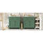 Ensemble de meuble-lavabo moderne avec double meuble-lavabo, double lavabo en céramique, tablette, portes et tiroir-74935258