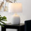 Lampe de table blanche / noire 24 po Albery