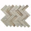 Aloha 1.2 in. x 3.9 in. Herringbone Matte Tile-61485205