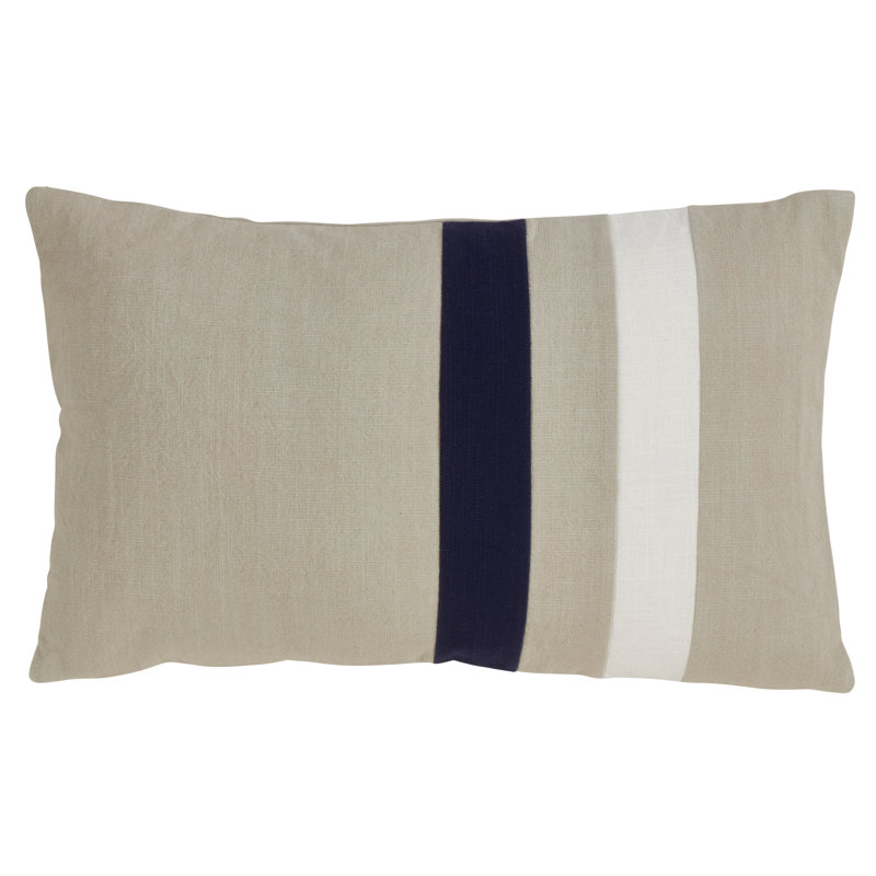 Provence Collection Rectangular Cotton Pillow Cover and Insert