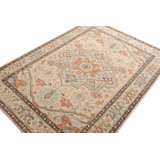 Distressed Homage Hand Knotted Wool Area Rug