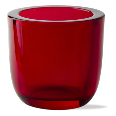 3.07'' H Glass Tabletop Tealight Holder