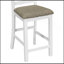Ensemble de salle à manger 5 pièces à hauteur de comptoir en bois d'hévéa multifonctionnel avec chaises rembourrées et compartiment à vin intégré à 9 bars, porte-verres à vin pour la salle à manger-507382683