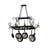 Caiden Metal Handcrafted Rectangle Pot Rack