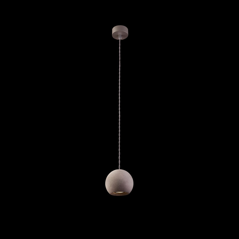 Pocklingt 1 - Light Grey Single Pendant