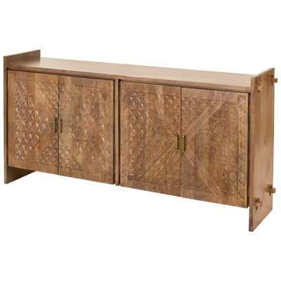 Barneveld 84'' Solid Wood Sideboard