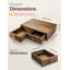 Boîte de rangement pour dosettes de café en acacia-121432830