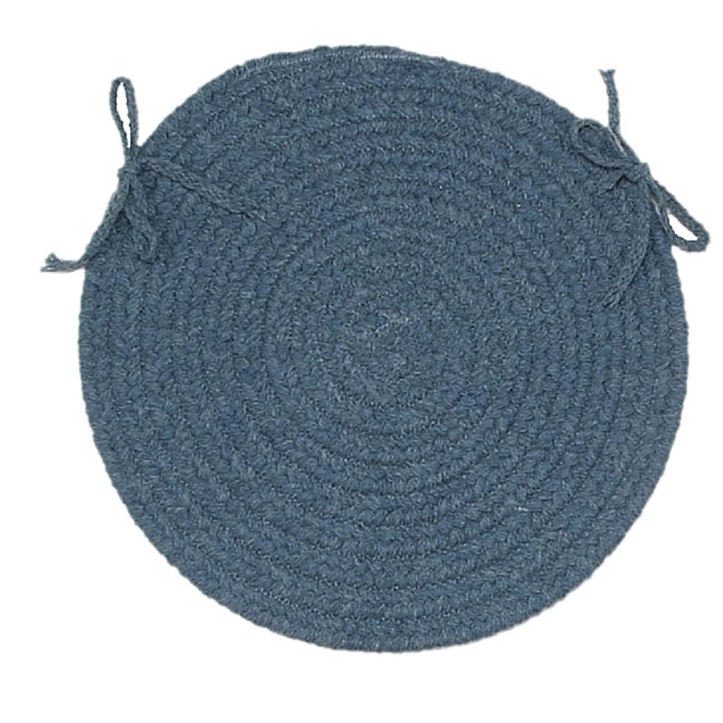 Outdoor 0.5'' Chair Pad, Federal Blue
