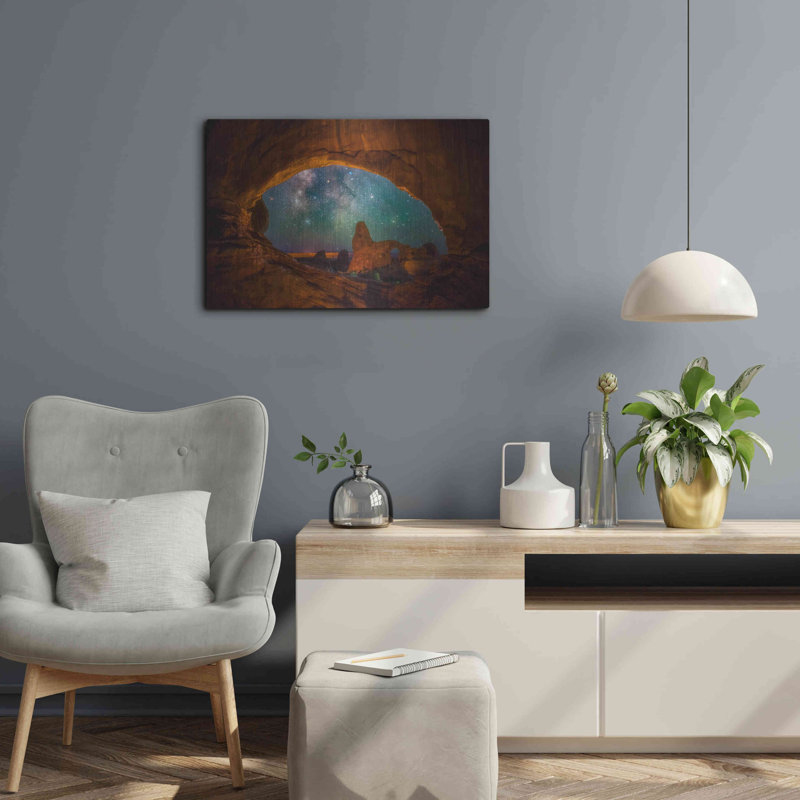 «Window To The Sky» par Darren White, H 16 po x l 24 po