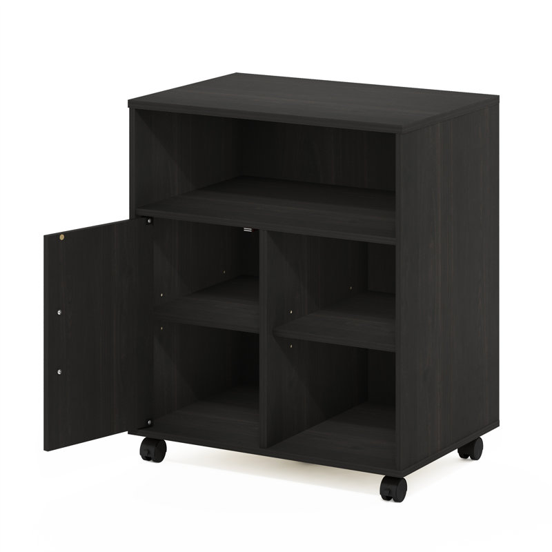 Econ Espresso Mobile Printer Stand with Adjustable Shelves