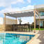 Pergola en aluminium avec auvent rétractable-90613901-90613905