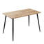 Antigua Metal Base Dining Table