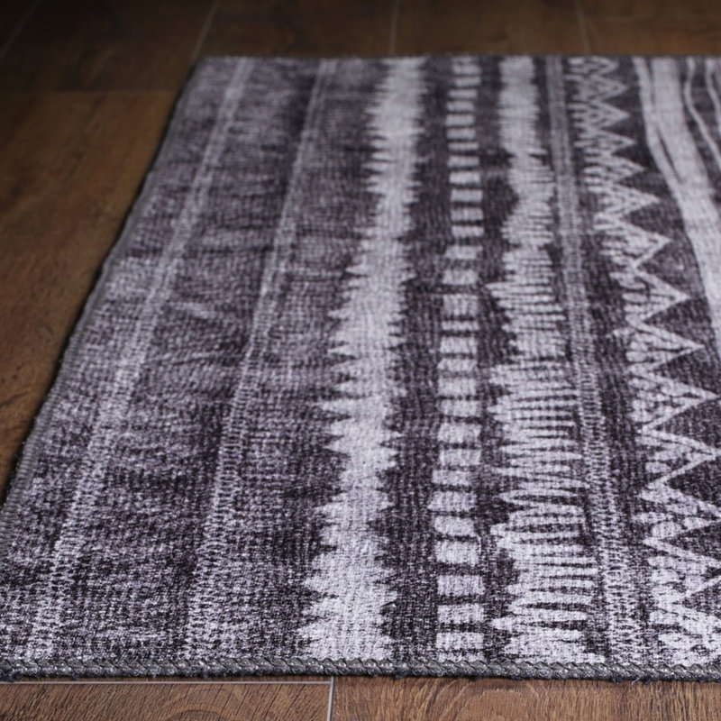 Premium 100% Polyester Area Rug, 6.9 x 10.2 ft | 1850 g/m², 0.2 in Pile Height | Recycled Poly Cotton Underside | Machine Washable at 30°C | Soft, Durable, Eco-Friendly Design for Modern Living Spaces