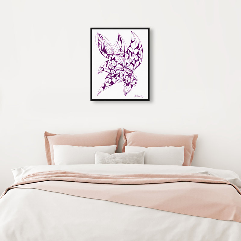 Manuel Roman - Starfish Print by Oliver Gal, 55"H x 37"W, Black Floater Frame