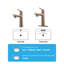 Robinet de lavabo de salle de bain monocommande en zinc-115744921