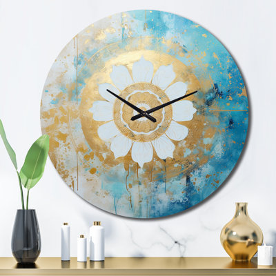 Horloge murale Divine Mandala