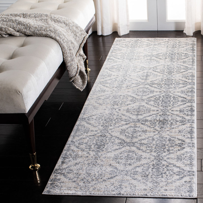 Gaige Performance Geometric Rug, Runner 2'2" x 7'
