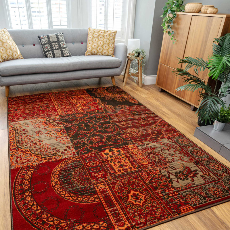 Droskyn Patchwork Area Rug, Rectangle 280 x 365cm